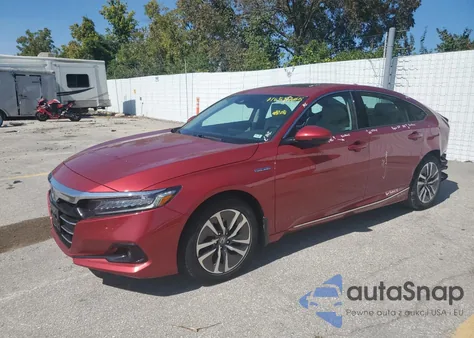 2021 Honda Accord Hybrid Exl из США, поврежденный, VIN 1HGCV3F57MA012540